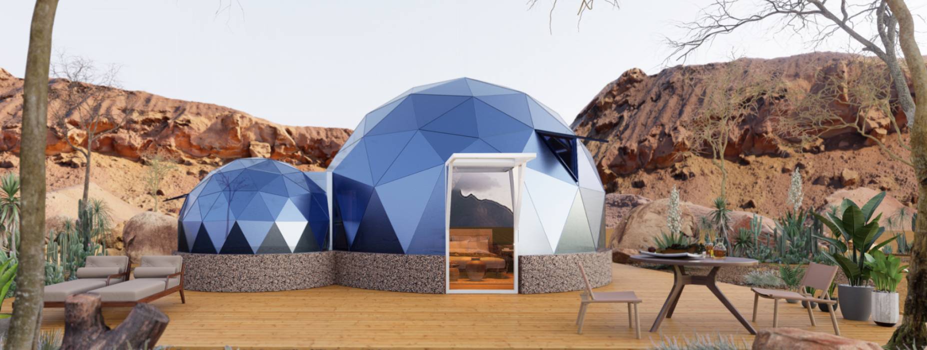 关岭球形智能光伏玻璃星空房